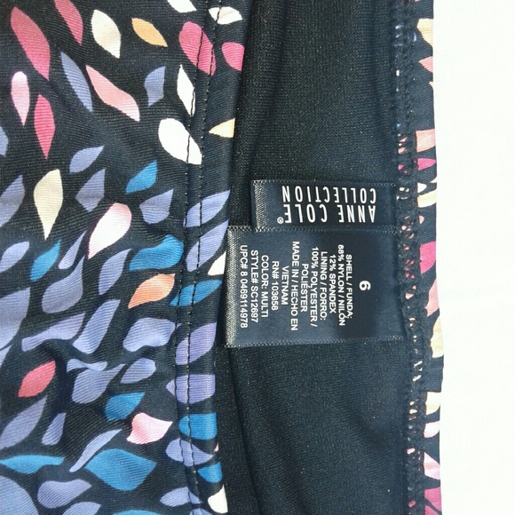 Anne Cole Collection Black Bikini Bottom 6 - Picture 3 of 3